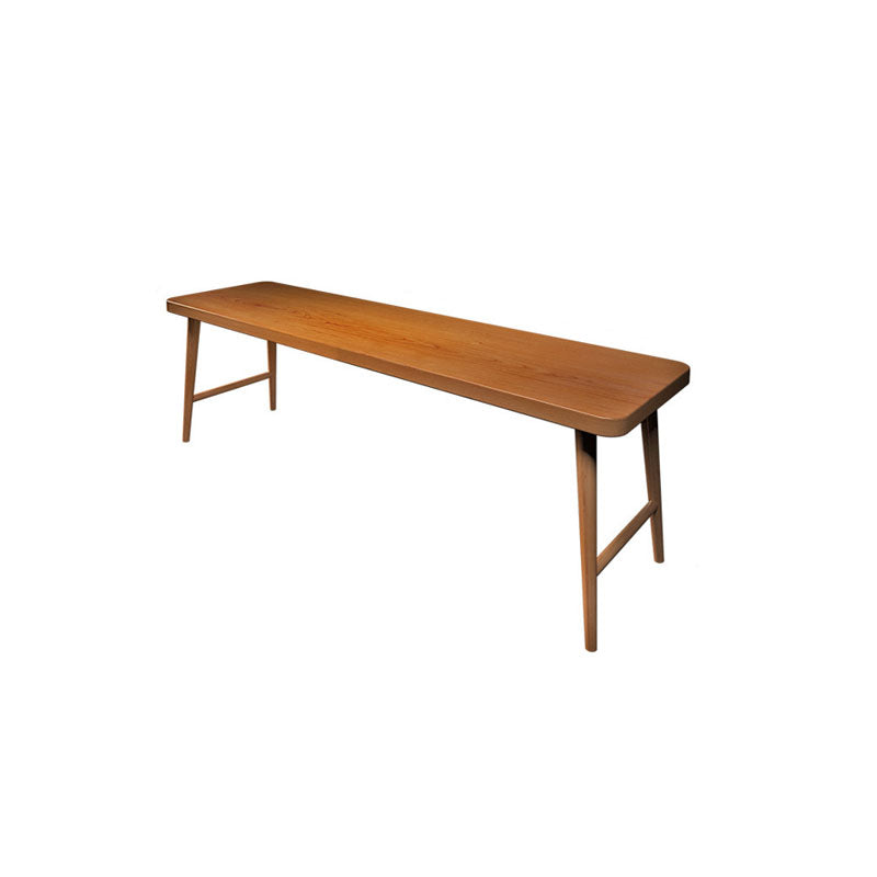 Contemporary Rectangular Office Desk Solid Wood Writing Desk for Home