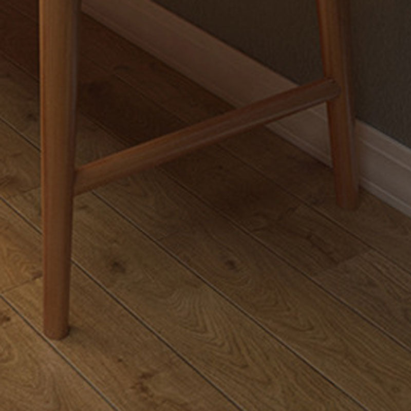 Contemporary Rectangular Office Desk Solid Wood Writing Desk for Home