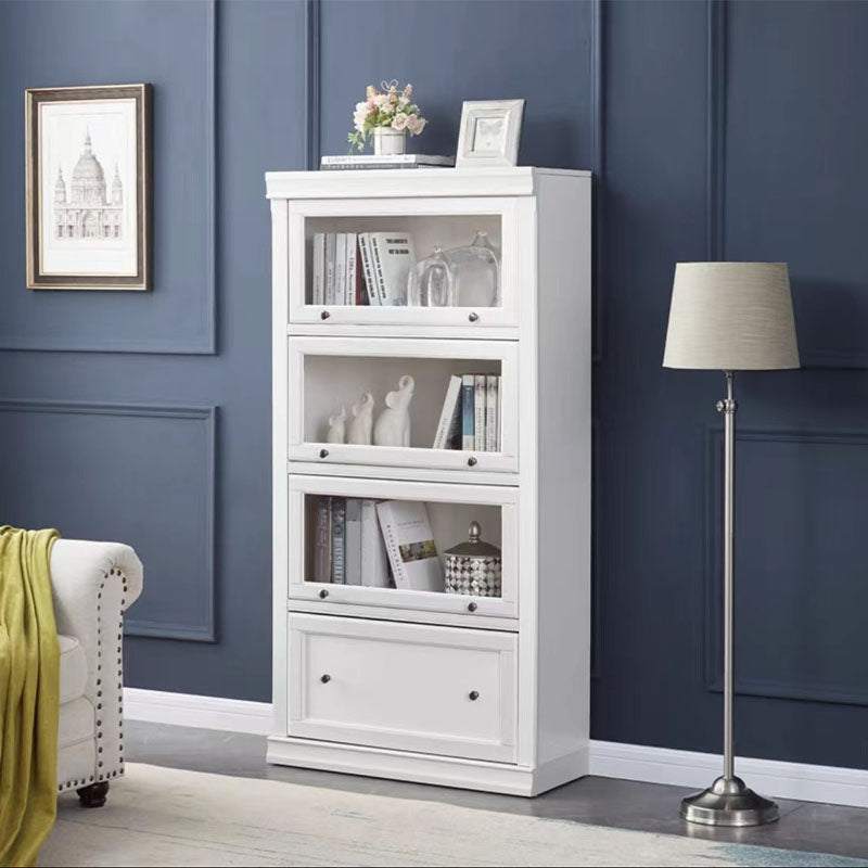 Standard Shelf Bookcase Modern Wooden Book Shelf for Study Room