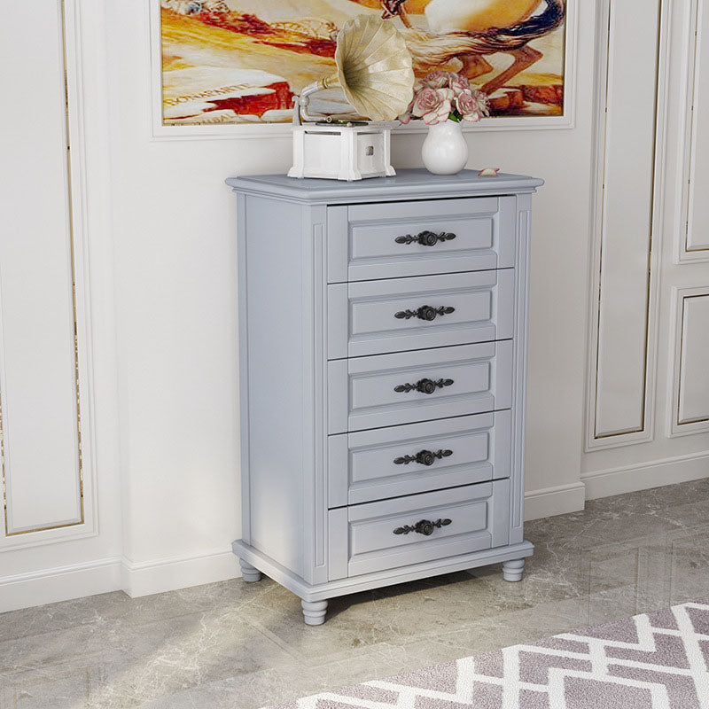 Modern Storage Chest Dresser Solid Wood Dresser with 3/4/5 Drawers