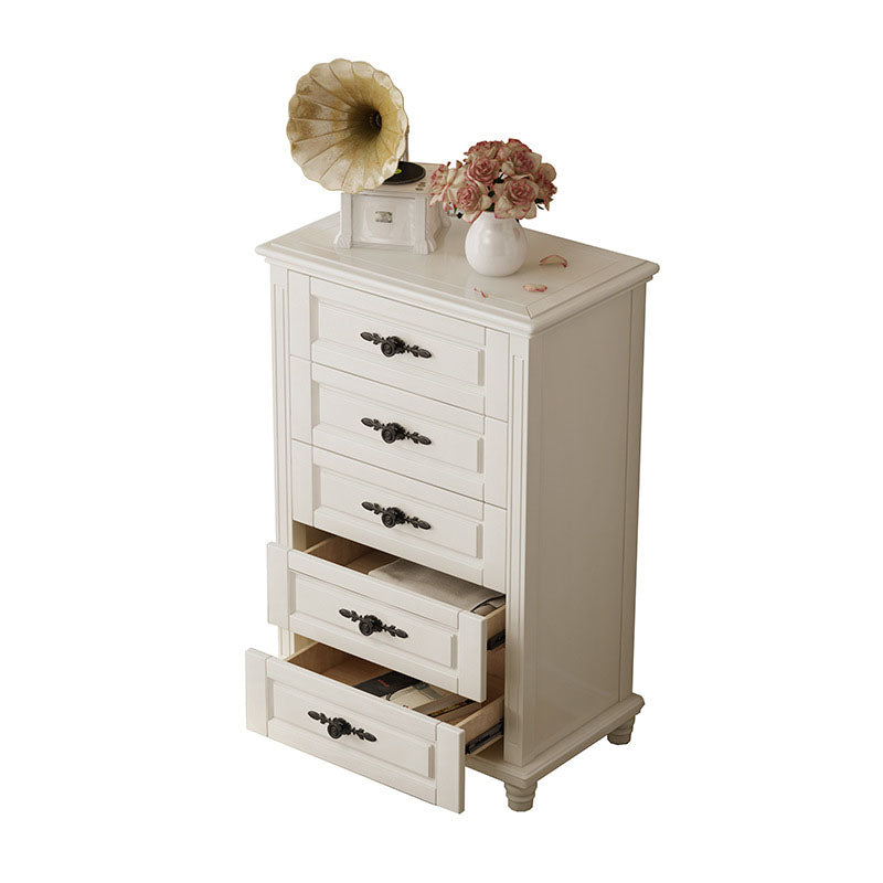 Modern Storage Chest Dresser Solid Wood Dresser with 3/4/5 Drawers