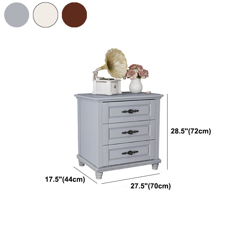 Modern Storage Chest Dresser Solid Wood Dresser with 3/4/5 Drawers