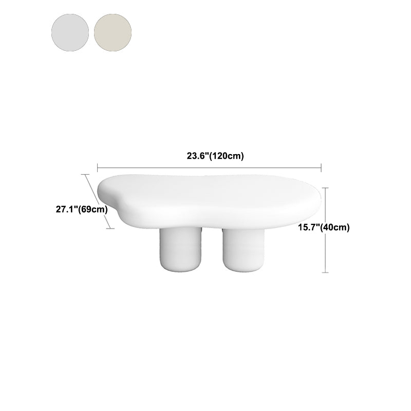 Scandinavian Wooden Coffee Table Set Free Form 3 Legs Coffee Table for Bedroom