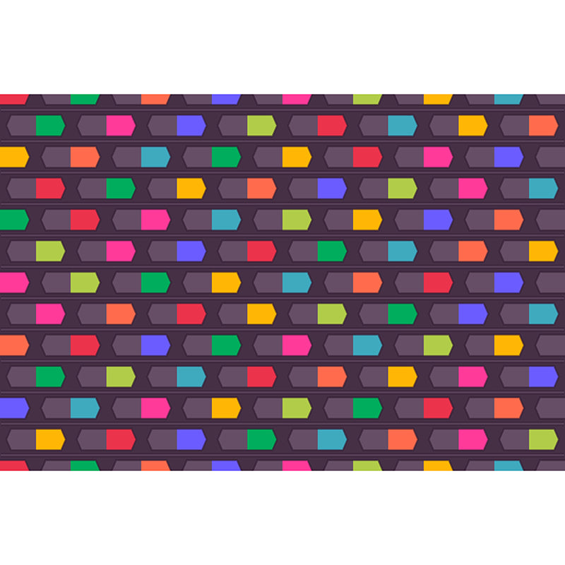 Stain Resistant Geometric Wall Mural Illustration Decorative Wall Mural