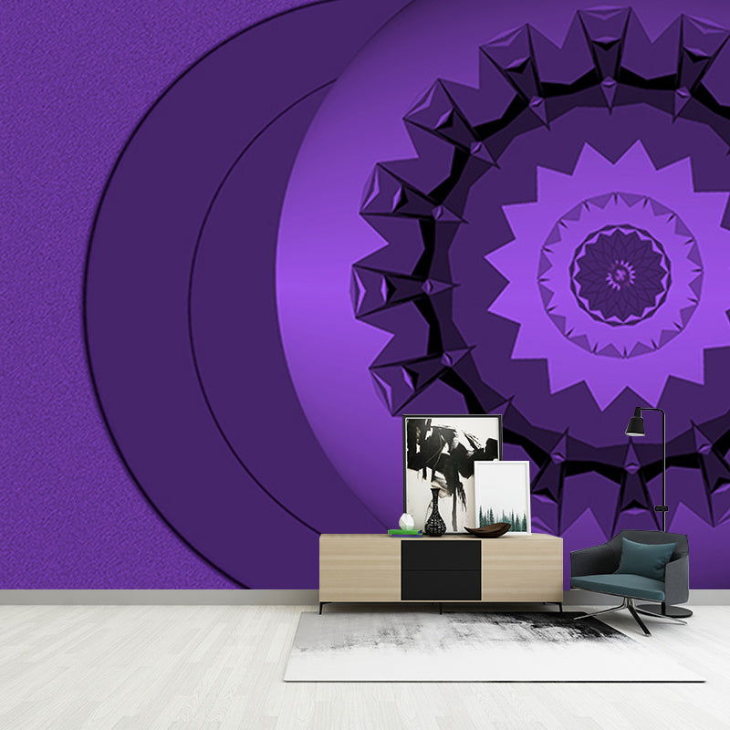 Illustration Wallpaper Modern Stain Resistant Geometric Pattern Wall Mural