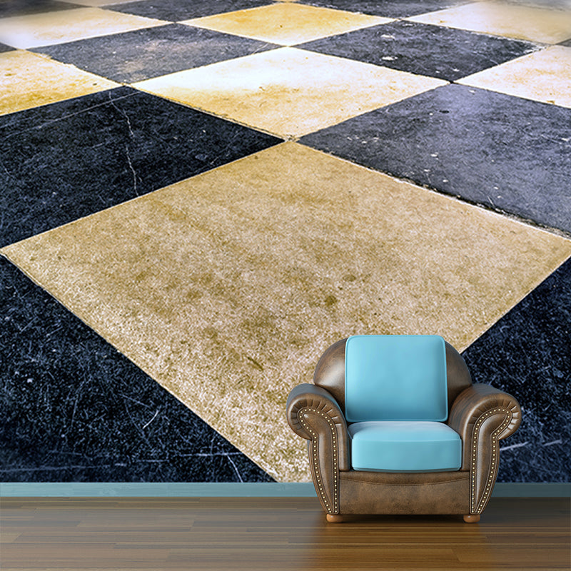 Resistant Wall Mural Contemporary Geometric Animal Illustration Bedroom Mural