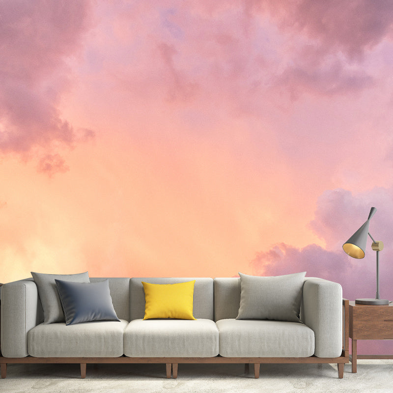 Decorative Sky Mural Stain Resistant Environmental Photography Wall Mural