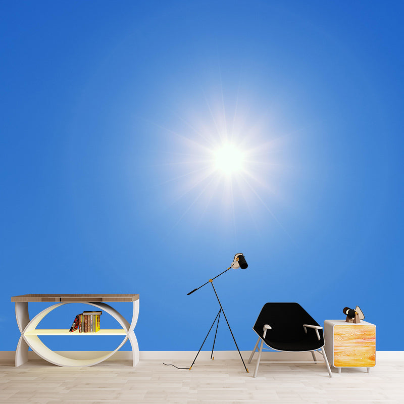 Sky Photography Wallpaper Stain Resistant Contemporary Living Room Wall Mural