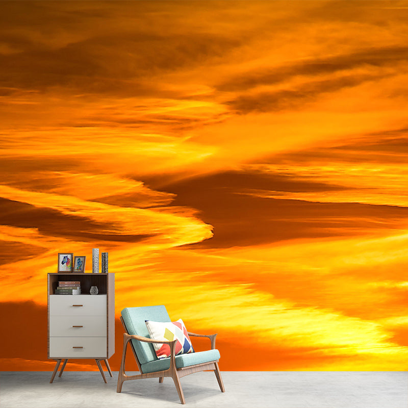 Environmental Landscapes Wall Mural Photography Living Room Sky Stain Resistant Wall Mural