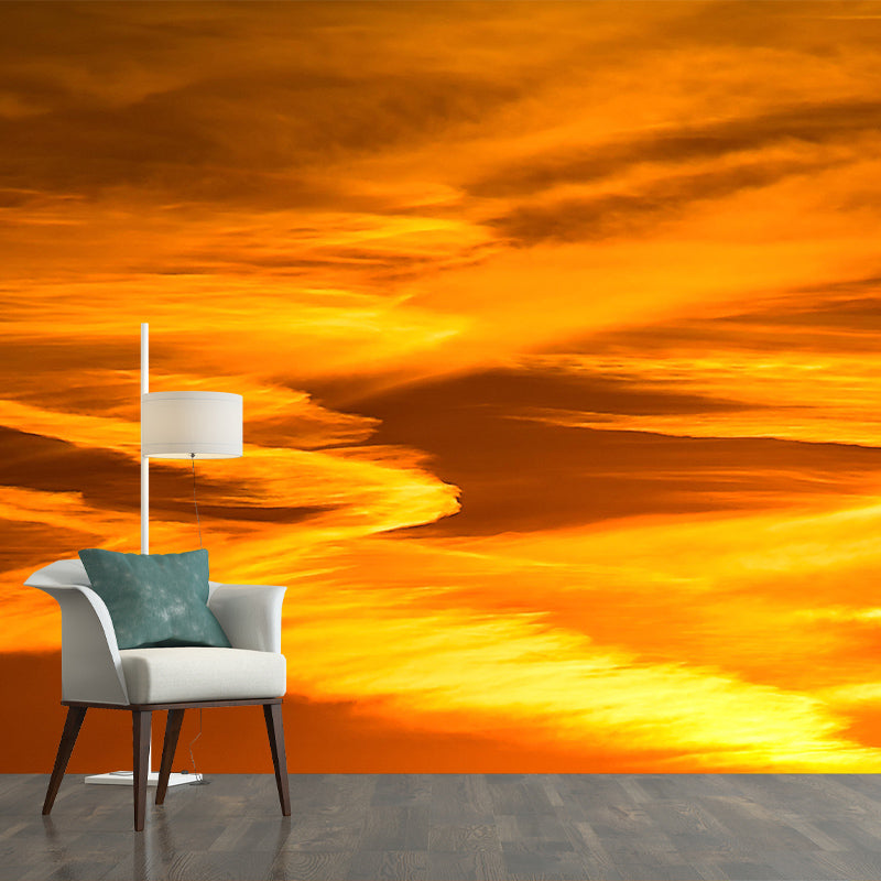 Environmental Landscapes Wall Mural Photography Living Room Sky Stain Resistant Wall Mural