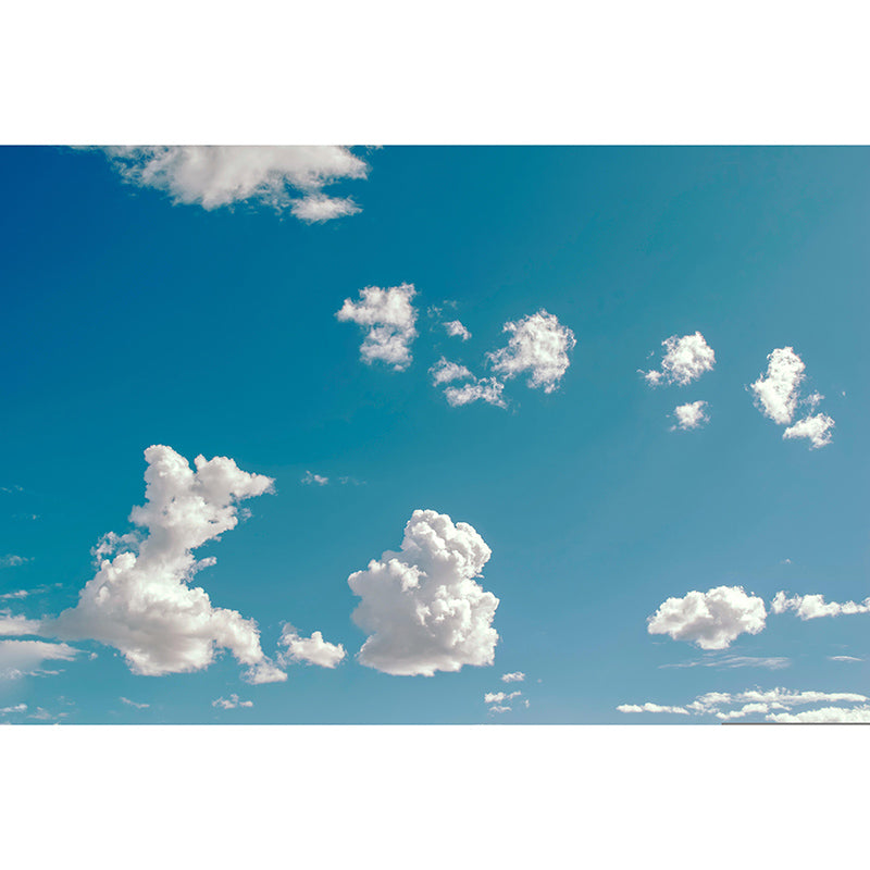 Photography Clouds Wall Mural Stain Resistant Contemporary Sky Wall Mural
