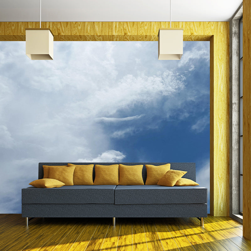 Photography Sky Pattern Wall Mural Decorative Stain Resistant Living Room Wall Mural