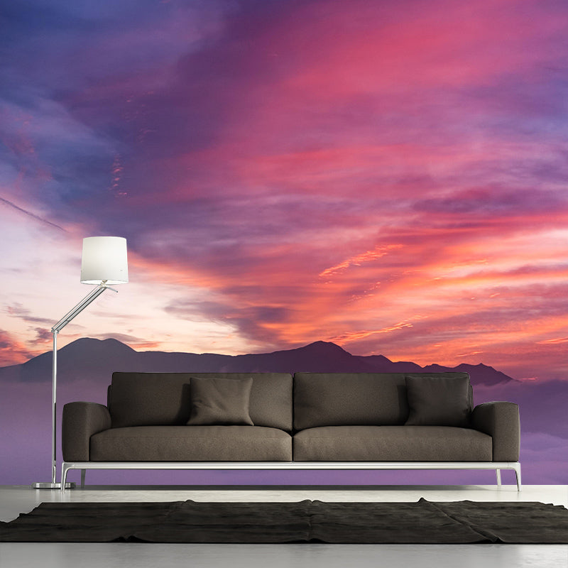 Photography Sky Pattern Wall Mural Decorative Stain Resistant Living Room Wall Mural