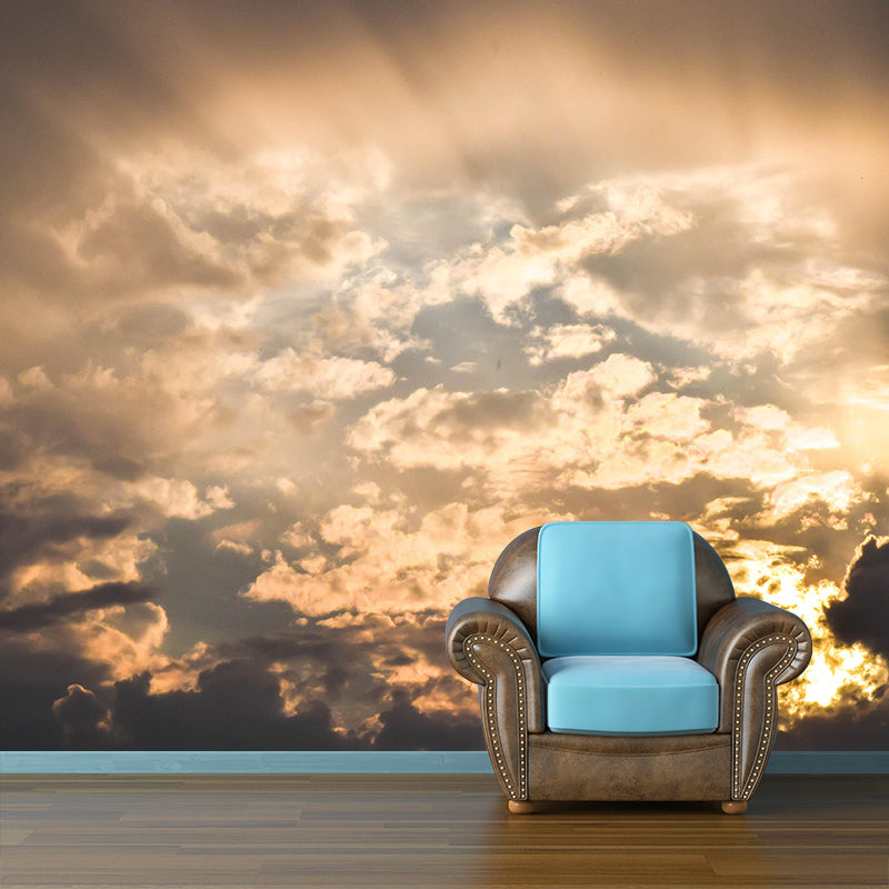 Photography Sky Wall Mural Clouds Environmental Stain Resistant Wall Mural