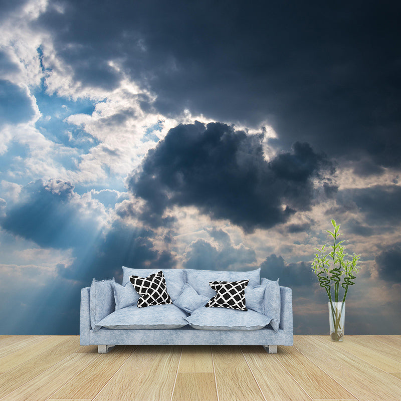 Photography Sky Wall Mural Clouds Environmental Stain Resistant Wall Mural