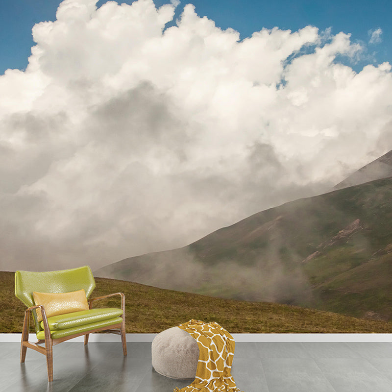 Contemporar Landscapes Wallpaper Living Room Photography Stain Resistant Wall Mural