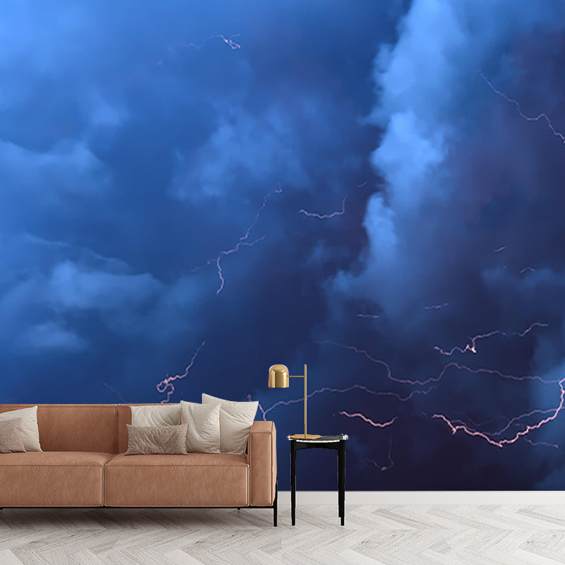 Photography Wall Mural Sky Pattern Stain Resistant Contemporary Wallpaper
