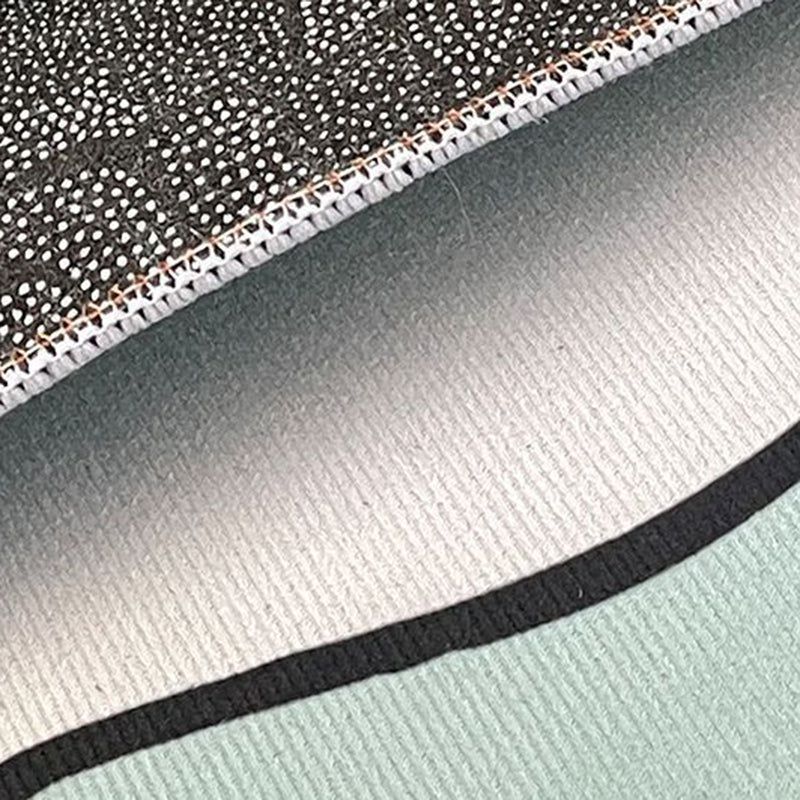 Funky Graphic Pattern Rug Polyester Area Rug Non-Slip Backing Carpet for Living Room