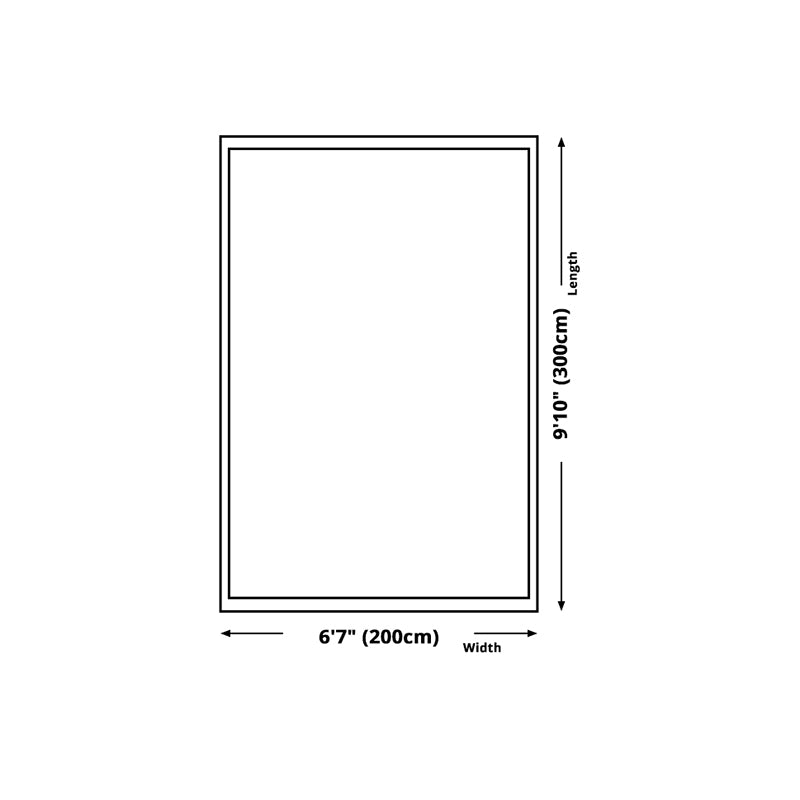 Simplicity Zebra Print Rug Polyester Carpet Non-Slip Backing Area Rug for Living Room