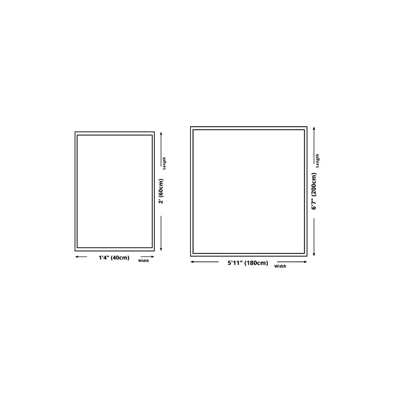 Creative Area Rug Abstract Pattern Rug Polyester Stain Resistant Carpet for Living Room