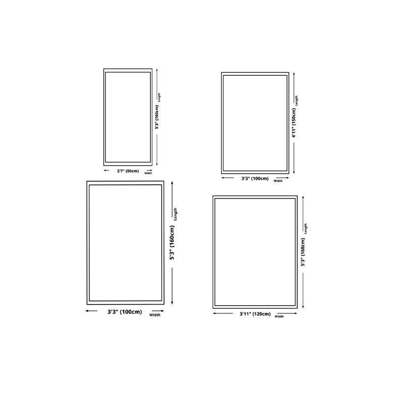 Funky Leopard Print Rug Polyester Indoor Carpet Stain Resistant Carpet for Living Room