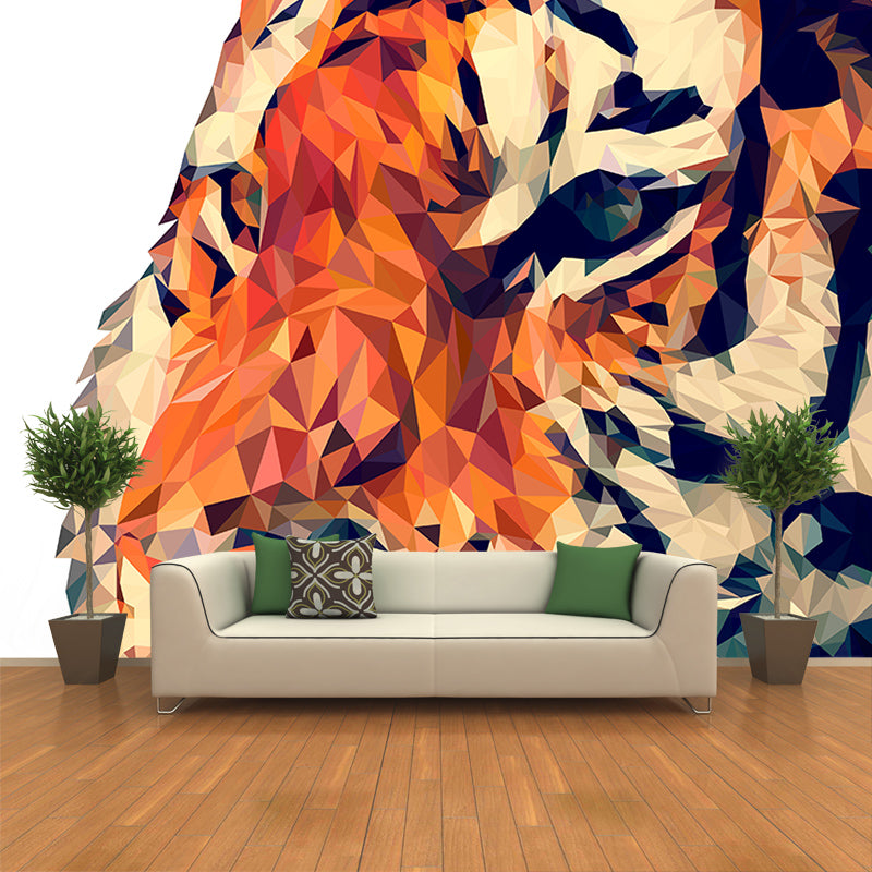 Illustration Geometric Animal Wall Mural Decorative Stain Resistant Wall Mural