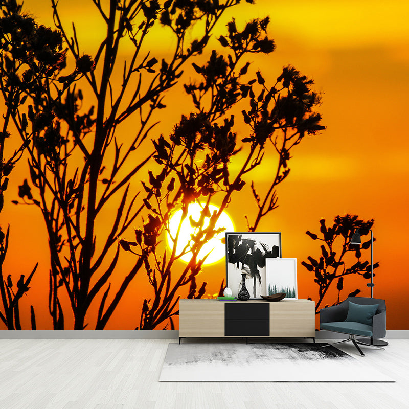 Environmental Sky Print Mural Photography Stain Resistant Bedroom Wall Mural