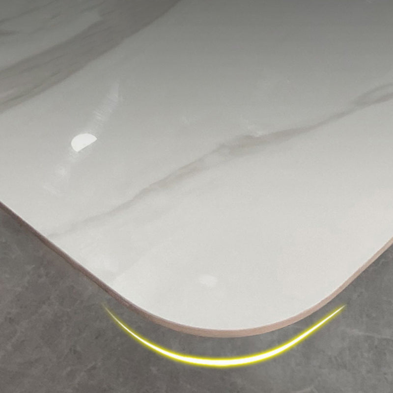 Traditional Luxury Dining Table Rectangle Black 4-foot Wood Fixed Table