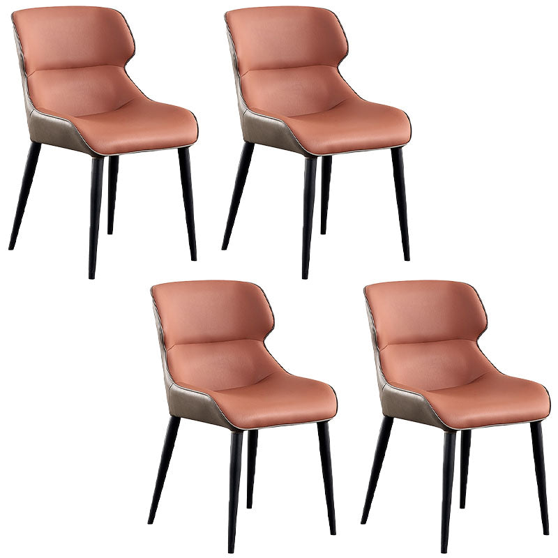 Modern Metal Dining Room Chair Wingback Arm Chair for Restaurant Use