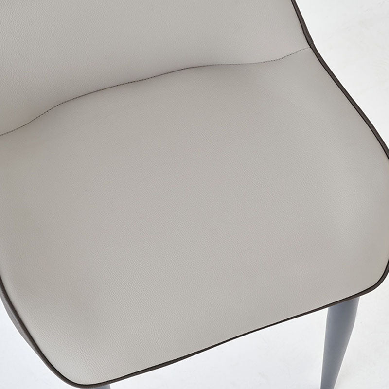 Contemporary Style Chair Kitchen Arm Wingback Chairs with Metal Legs