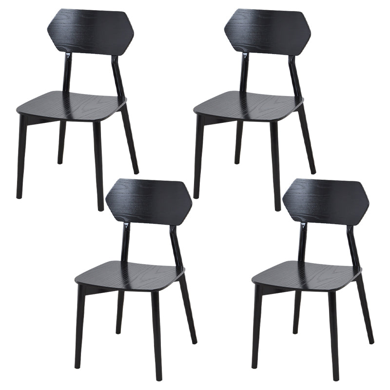 Modern 1/3/4/5/6 Pieces Dinette Set Rectangle White Stone and Wood Dining Set