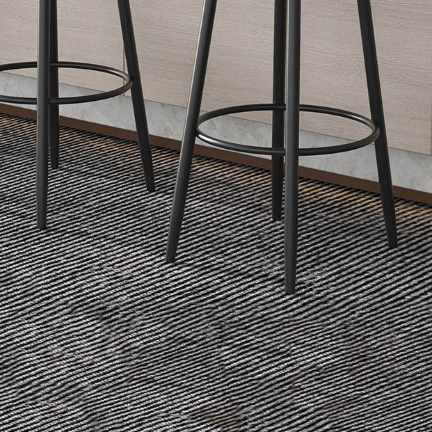 Industrial Footrest Counter Stool Low Back Armless Bar Chair