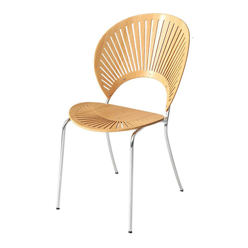 Round Dining Table Set 1/2/5 Pcs Acrylic Base Table with Chairs