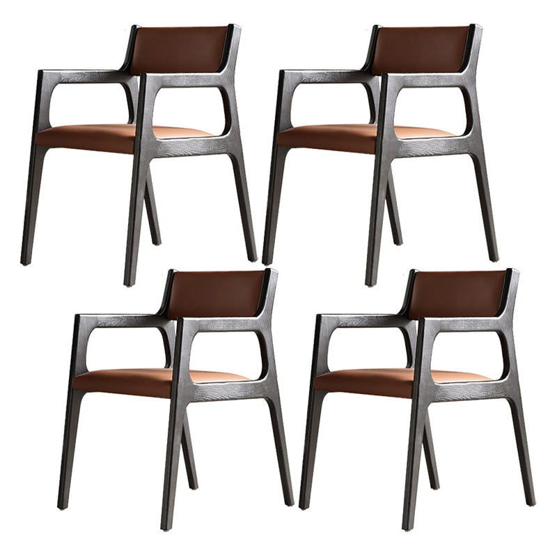 Modern Rectangle Dinette Set 1/4/5/7 Pieces Black Stone Top Indoor Dining Set