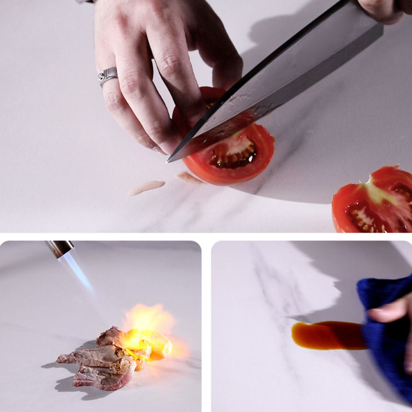 Round Dining Table Set 1/4/5 Pcs Solid Wood Frame Solid Wood Frame