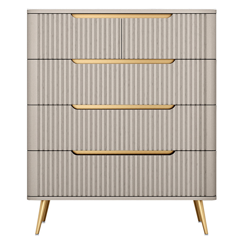 15.75-inch Height Dresser Glam Storage Chest with 4/5 Drawers