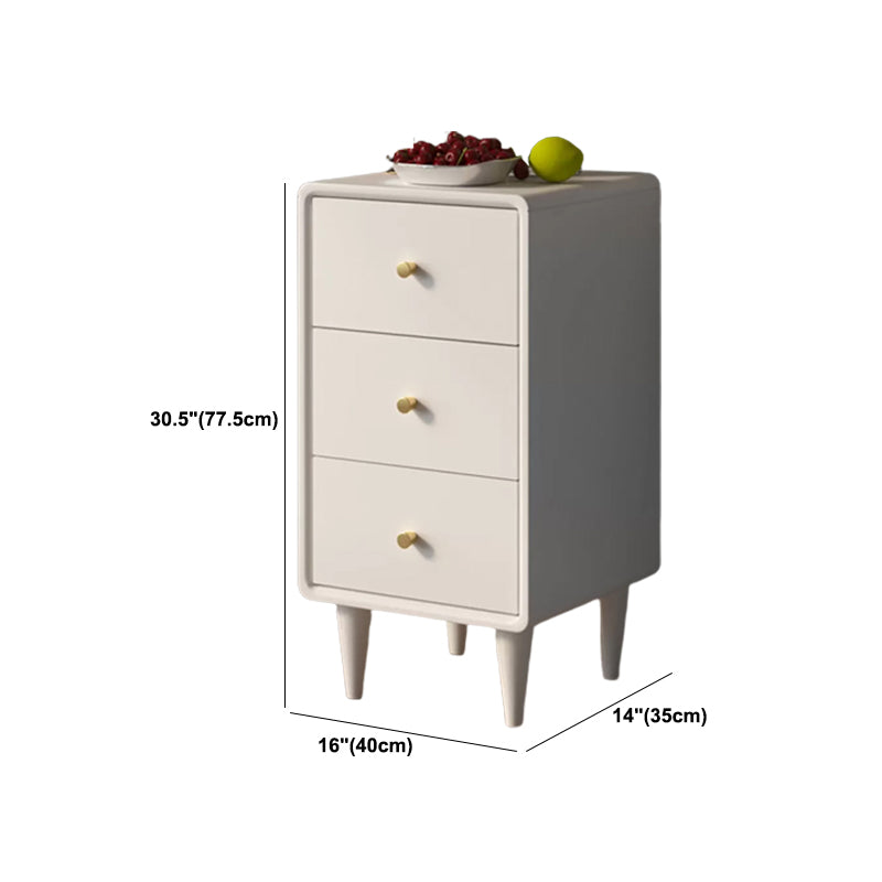 Classic Glam Solid Pine Storage Chest Dresser Vertical Dresser