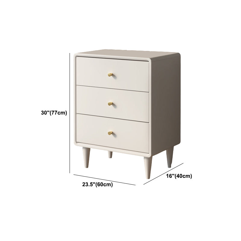 Classic Glam Solid Pine Storage Chest Dresser Vertical Dresser