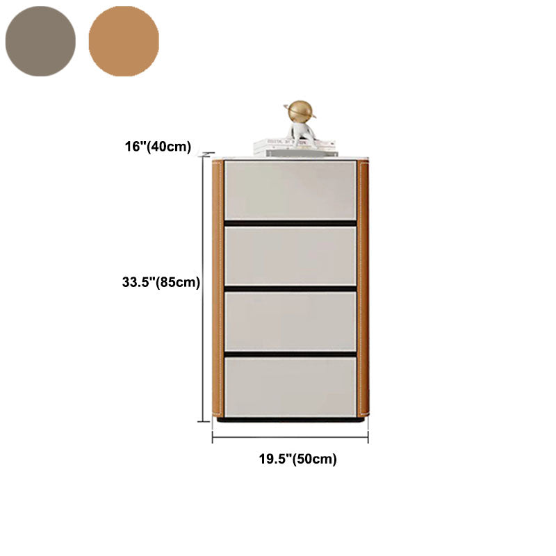 19.69" W Modern Dresser Wooden Storage Chest Dresser with 2/3/4 Drawers