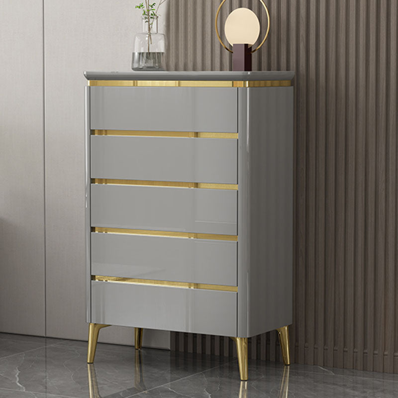 Contemporary 16" Wide Chest Bedroom Storage Chest with Drawers