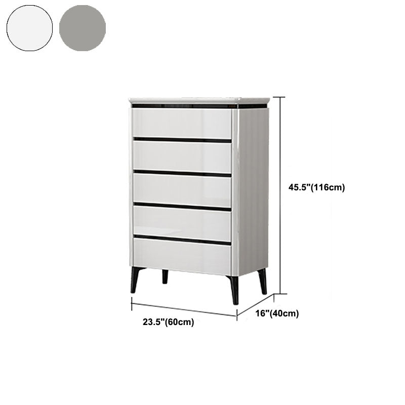 Contemporary 16" Wide Chest Bedroom Storage Chest with Drawers
