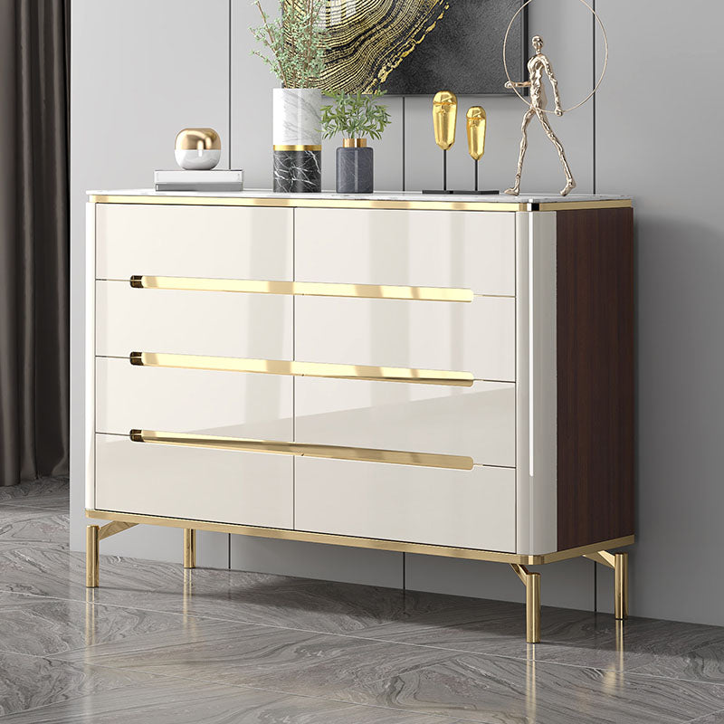 15.75-inch Width Storage Chest Stone Top Storage Chest Dresser for Bedroom