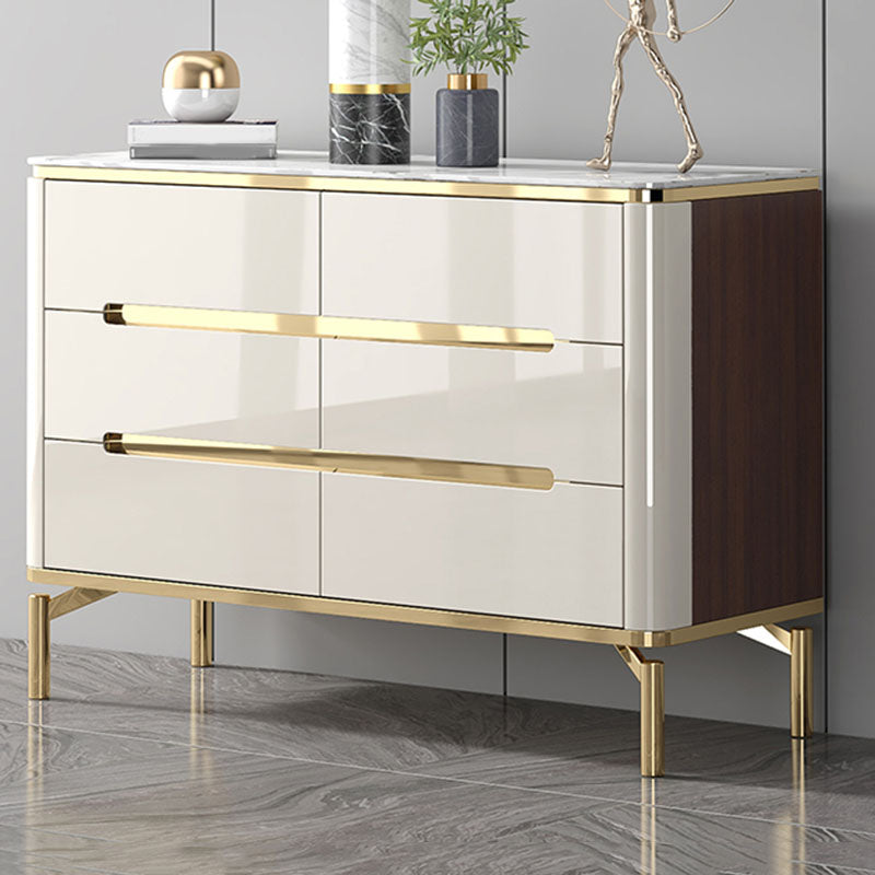 15.75-inch Width Storage Chest Stone Top Storage Chest Dresser for Bedroom