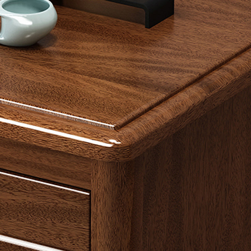 Traditional Solid Wood Lingerie Chest Soft-Close Drawers Bedroom Storage Chest