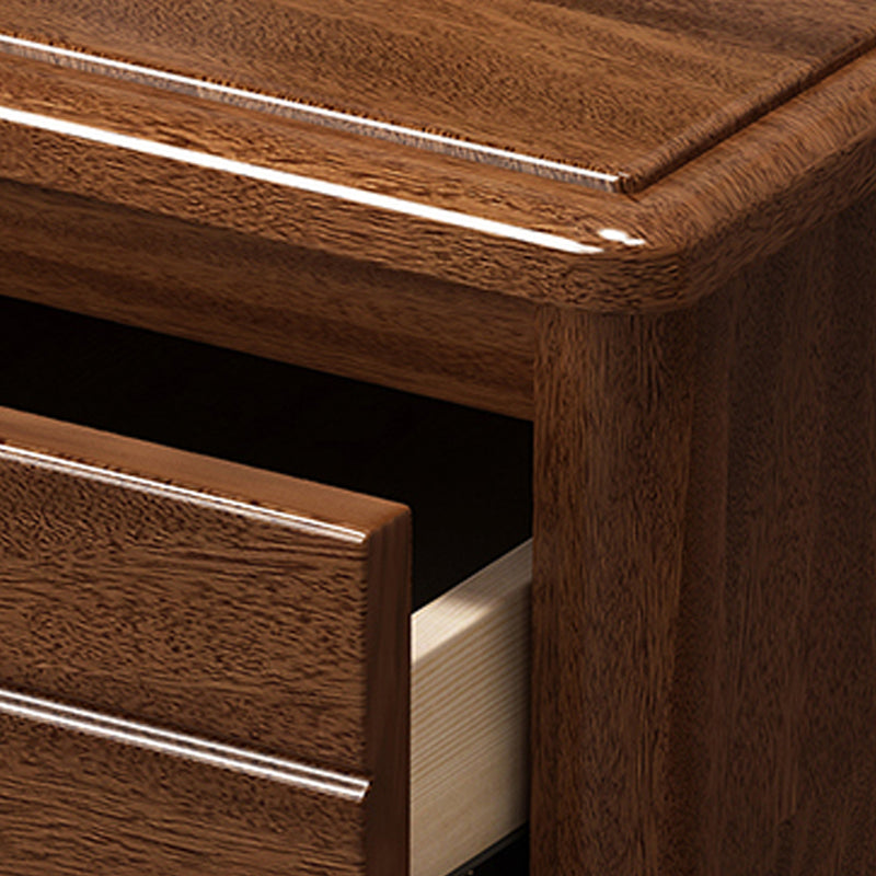 Traditional Solid Wood Lingerie Chest Soft-Close Drawers Bedroom Storage Chest