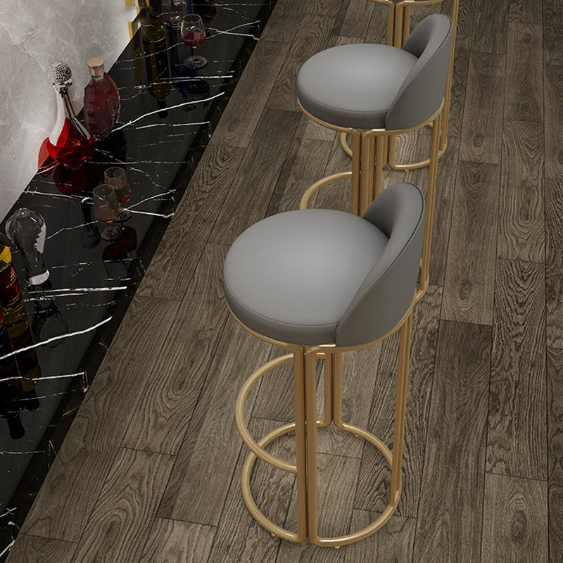 Glam 1/2/5 Pieces Sintered Stone Bar Table Set Round Counter Set for Home Use