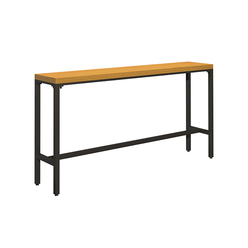 Industrial 1/2/6/11 Pieces Solid Wood Bar Table Set Rectangular Counter Set for Home Use