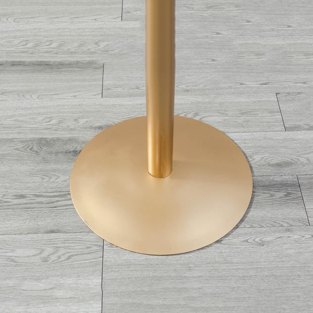 Glam 1/2/3 Pieces Faux Marble Bar Table Set Fixed Table Counter Set for Home Use