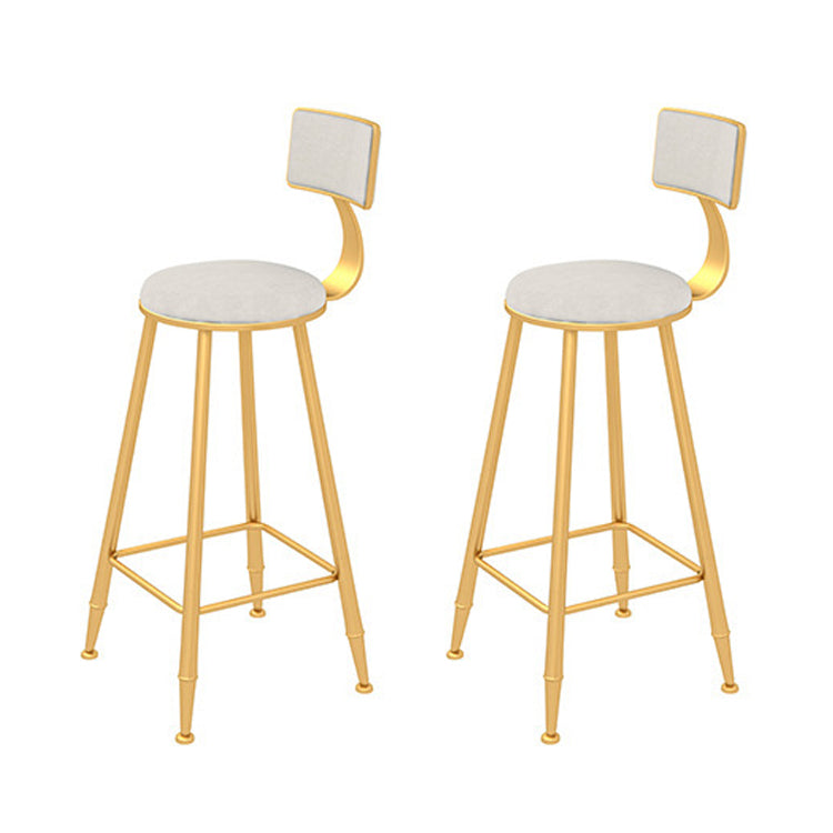 Glam 1/2/3/5 Pieces Bar Table Set Rectangle Stone Bar Table with High Stools