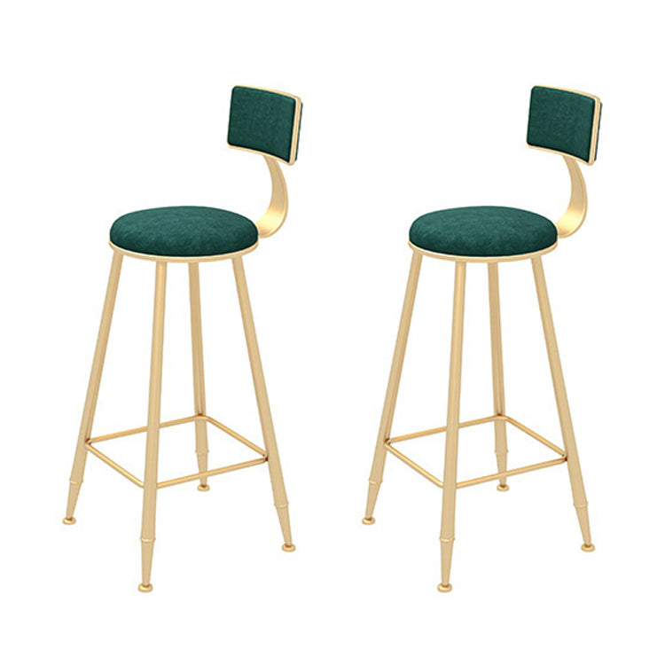 Glam 1/2/3/5 Pieces Bar Table Set Rectangle Stone Bar Table with High Stools